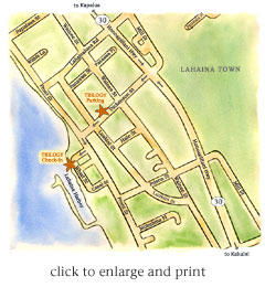 Map of Lahaina