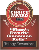 Maui Choice Award 2010 - Trilogy Excursions