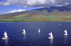 Trilogy's fleet sailing from Kaanapali